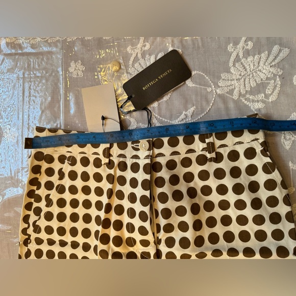 ❤️ NWT BOTTEGA VENETA RUNWAY COLLECTION POLKA DOT PANTS SIZE IT 38 Made in Italy - Picture 6 of 13